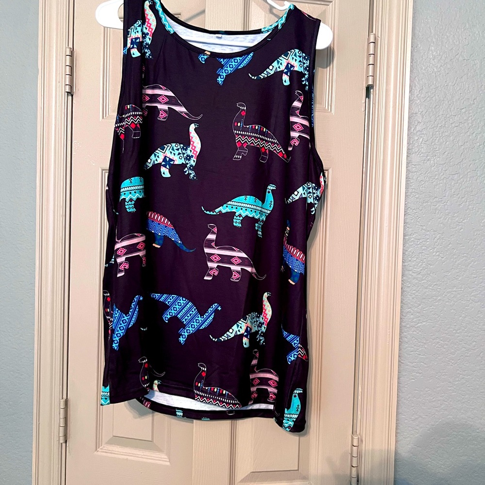 Dinosaur tank top